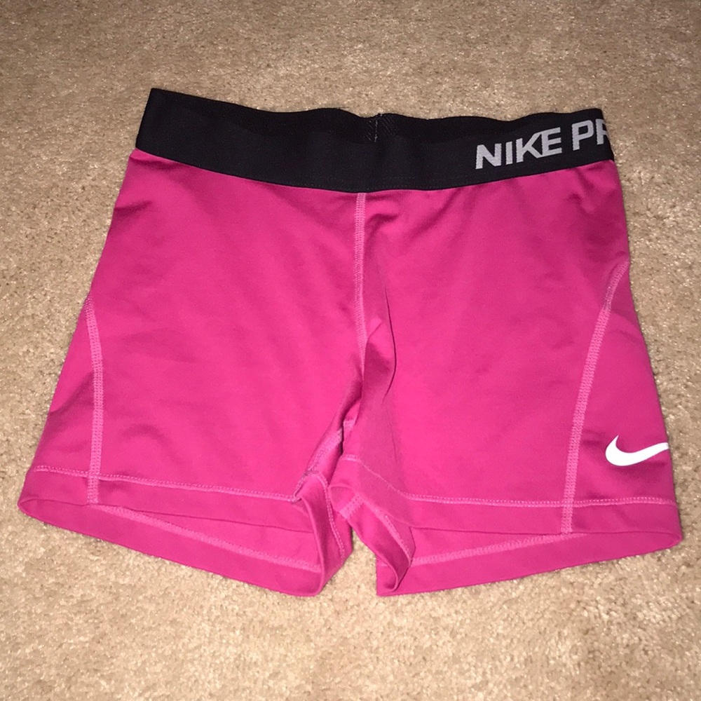 Nike pro spandex shorts